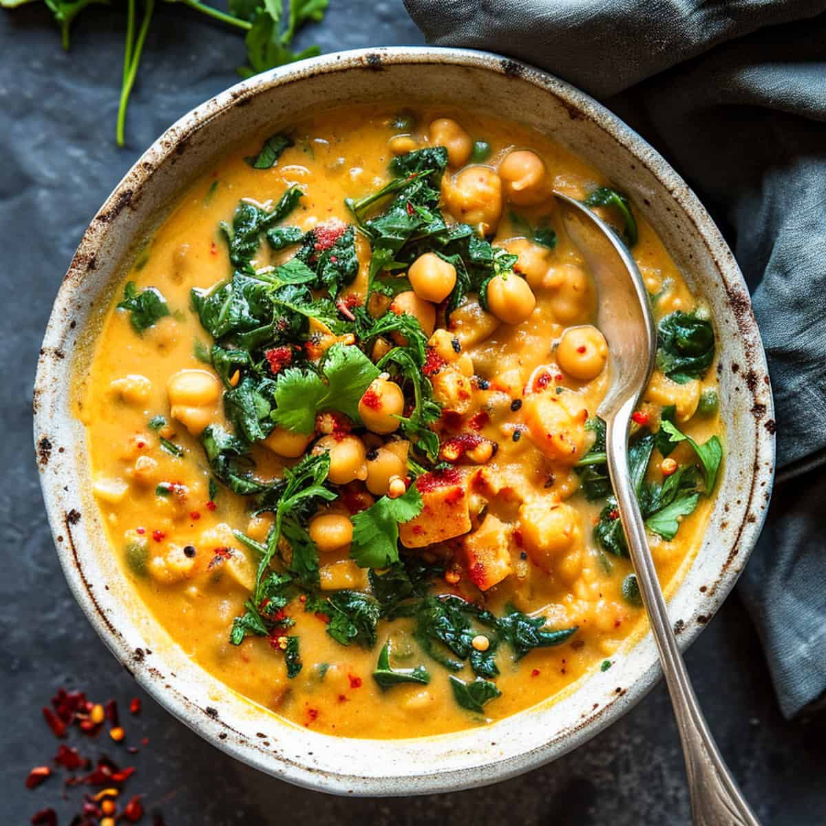 Easy One Pot Chickpea curry